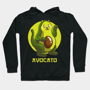 Avocato Avocado Cat Hoodie